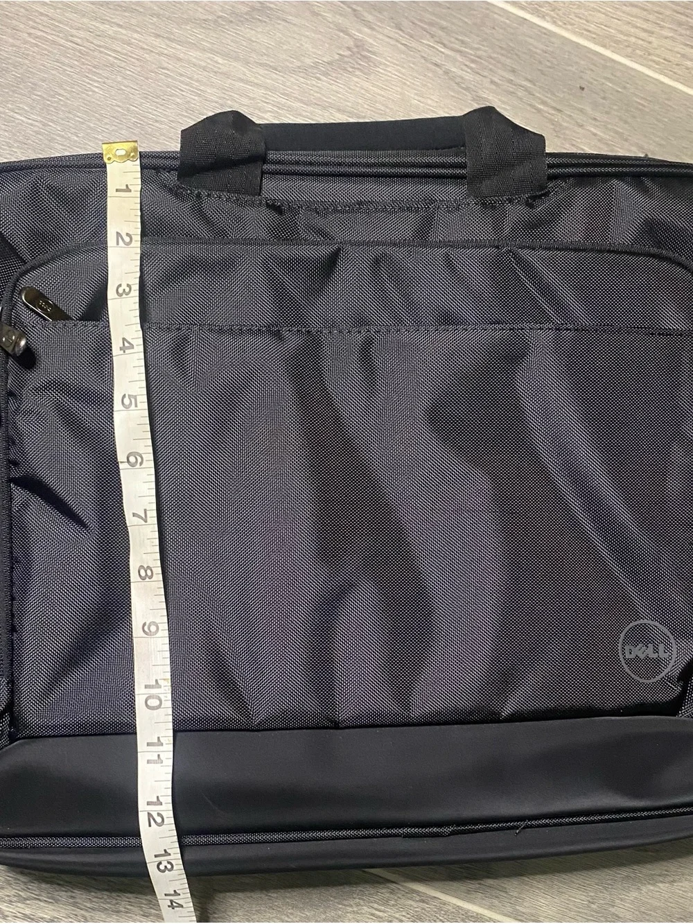 2 Dell Black Laptop Messenger Briefcase with Front Organizer